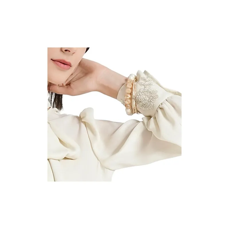 BESIONIA SS24 Shirt Women's Light Gold-6