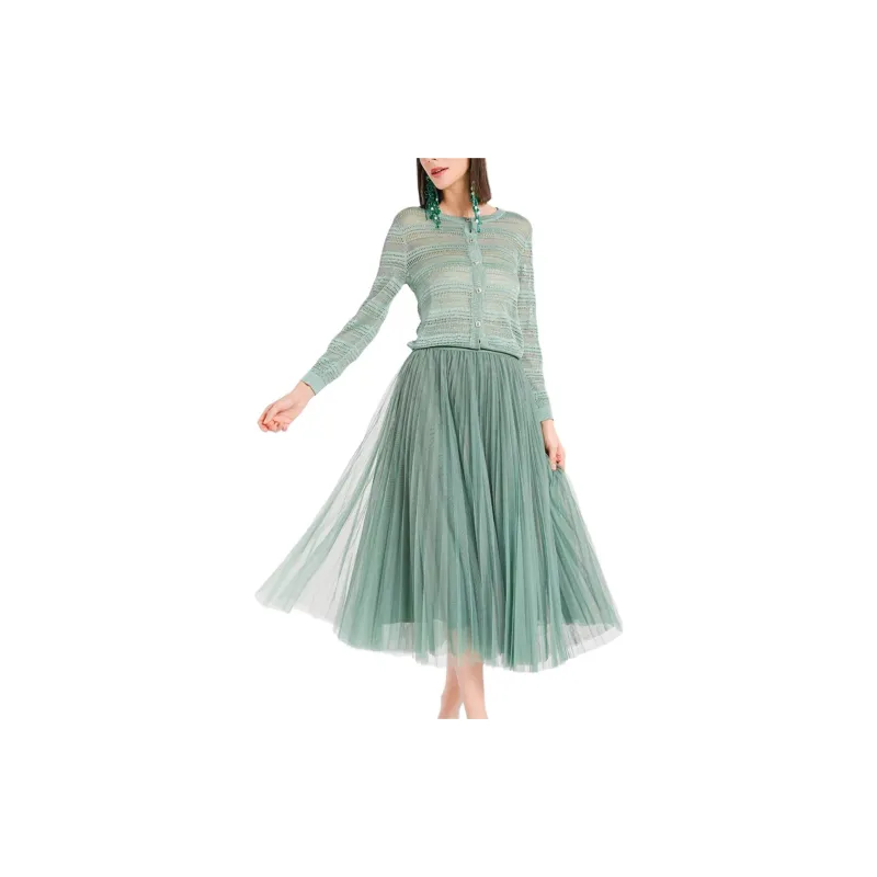 BESIONIA SS23 Knitwear Women's Green-2
