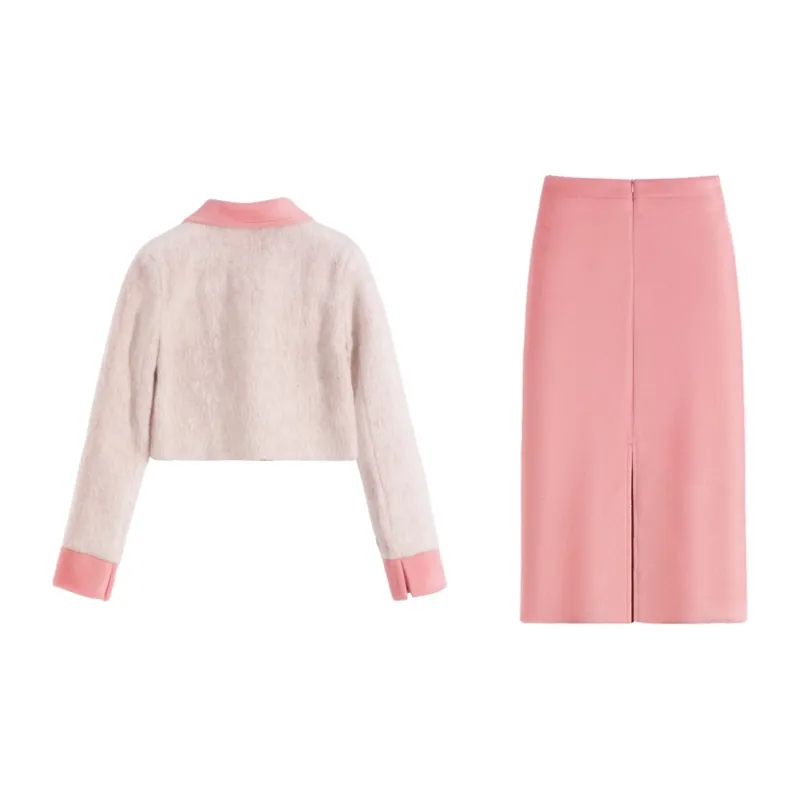Incolore Skirt Set Women's Pink-1