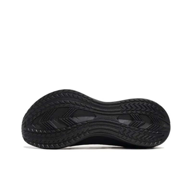 LiNing Non slip Lightweight Low Top Training Running Shoes Men's Black-3