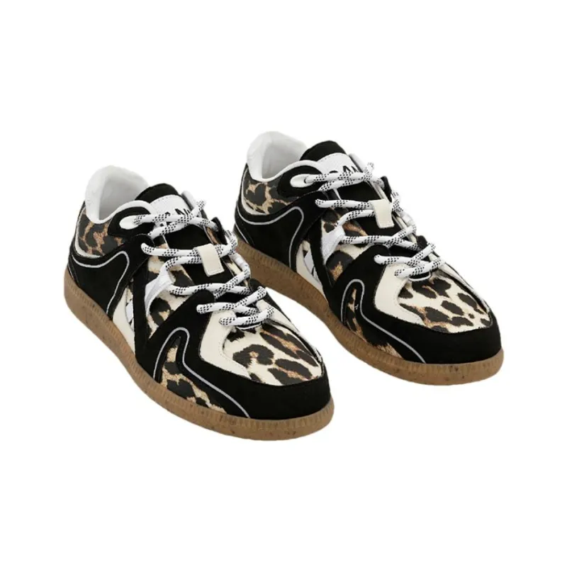 GANNI Sporty Mi Low Top Skateboard Shoes Women's Black-2