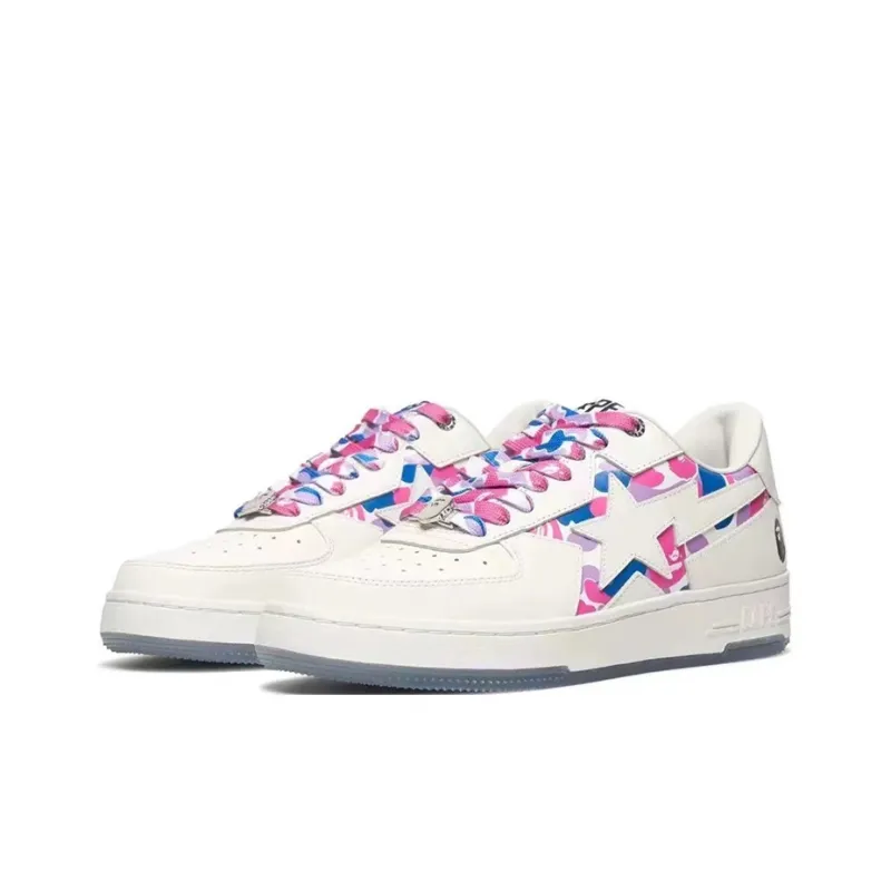 A BATHING APE STA Low Top Skateboard Shoes Unisex City Limited-5
