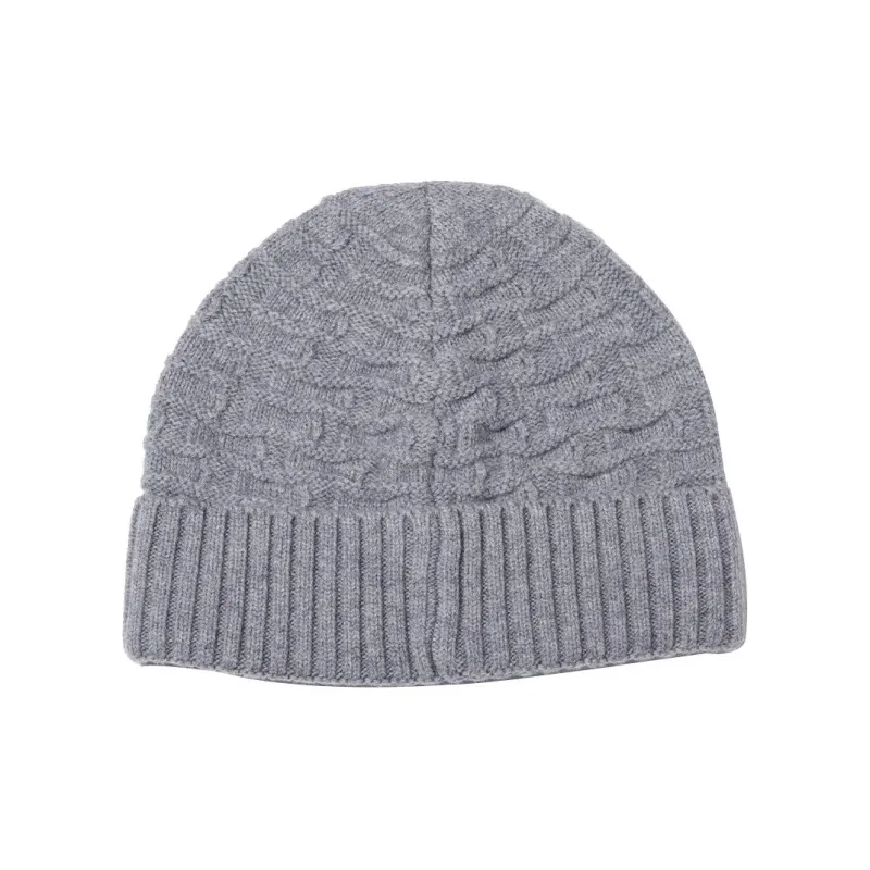 H YXIANG 100% Wool Beanies Men's-3