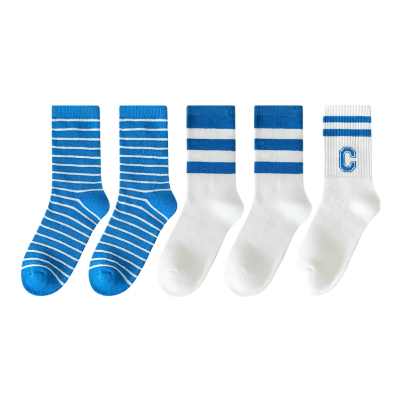 Lan Miao Mid Calf Socks Women's 5 Pack-1