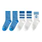 2 Blue+2 White Triangles+1 Large C