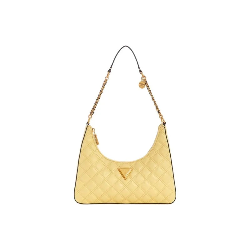 GUESS Polyurethane Handbag Shoulder Bag Women's Yellow-0