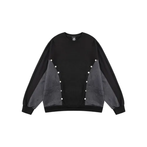 XINYINSU Sweatshirts Unisex Black