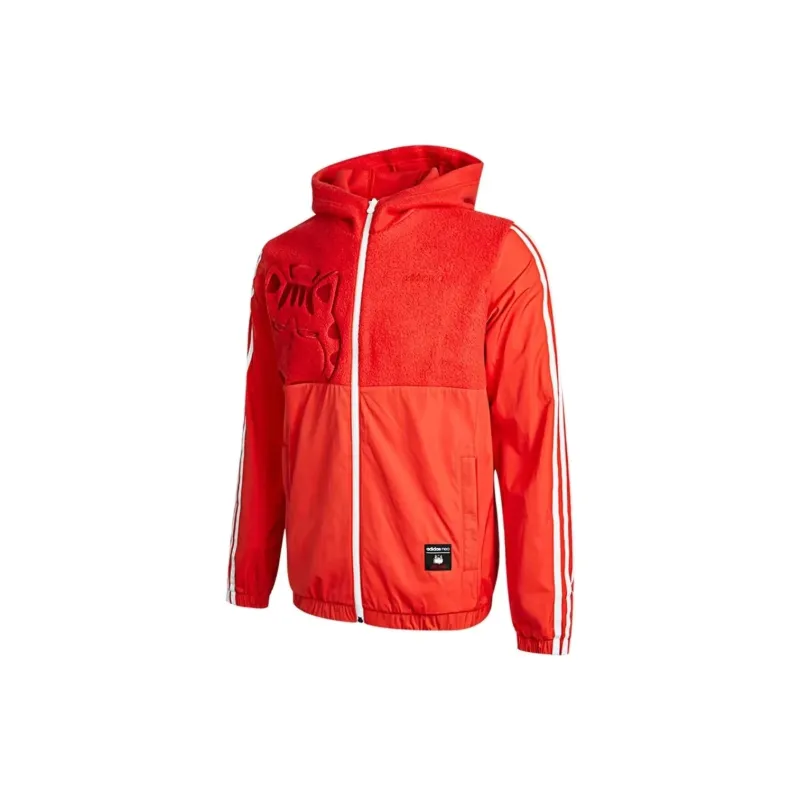 Adidas Jackets Men Red-2