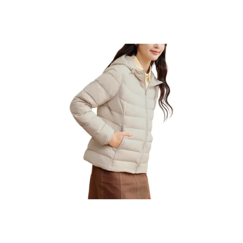 361° Variety Training Collection Down Jacket Women's White Pine Wood Color-2