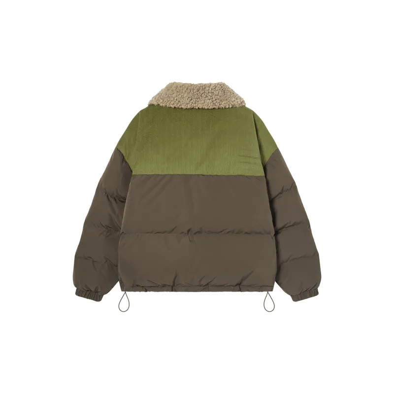 I'M ONE Down Jacket Women's Brown Green-1