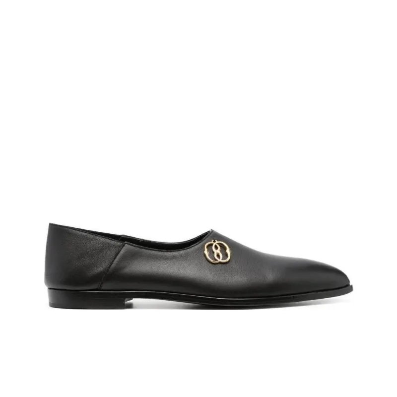BALLY Pointed toe Leather Loafers Women's-1