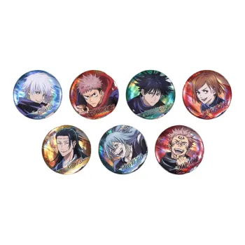 BOOM COMIC Jujutsu Kaisen Colorful Blind Box/Badge Satoru Gojo Ryomen Sukuna Megumi Fushiguro Official Gouki Badges