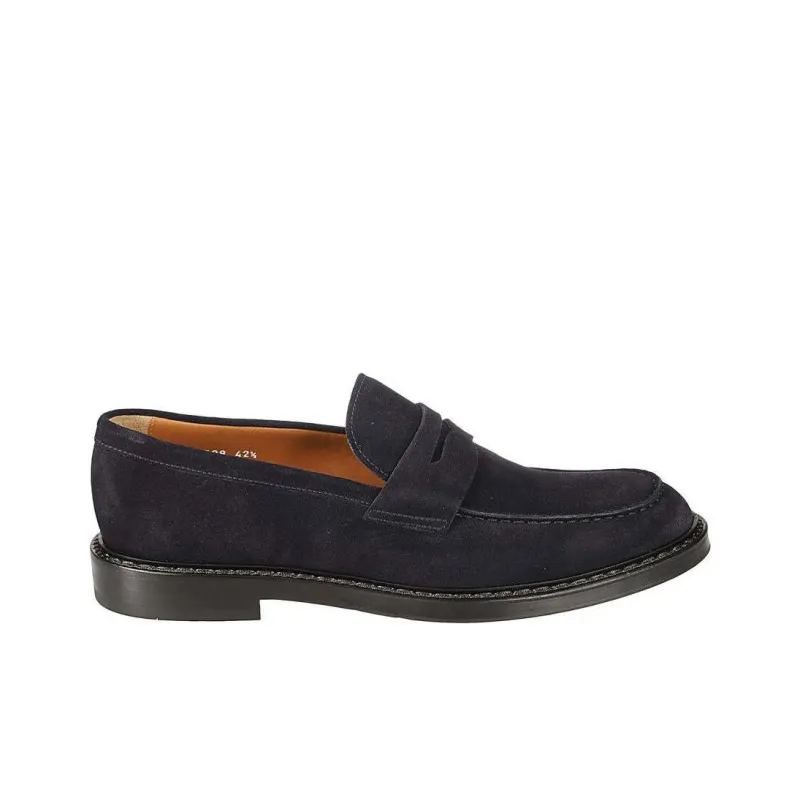 DOUCAL'S Loafers Men's Dark Blue-1