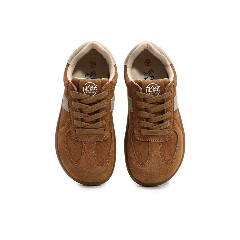 Feiyue Warm Wear-Resistant Water-Resistant Slip-Resistant Low-Top Skateboard Shoes Women's-3