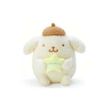 Sanrio Pompompurin PomPomPurin Pink Glow In The Dark Dolls Plush Doll 23cm Height