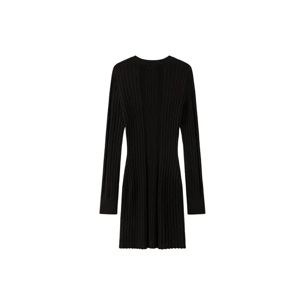 CHUU Long Sleeved Dresses Women's Black-1