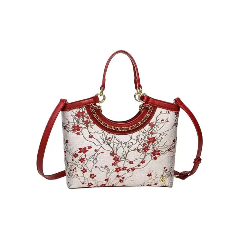 PAYOT Artificial Leather Wedding Handbag Shoulder Bag Regular Women's Burgundy-2