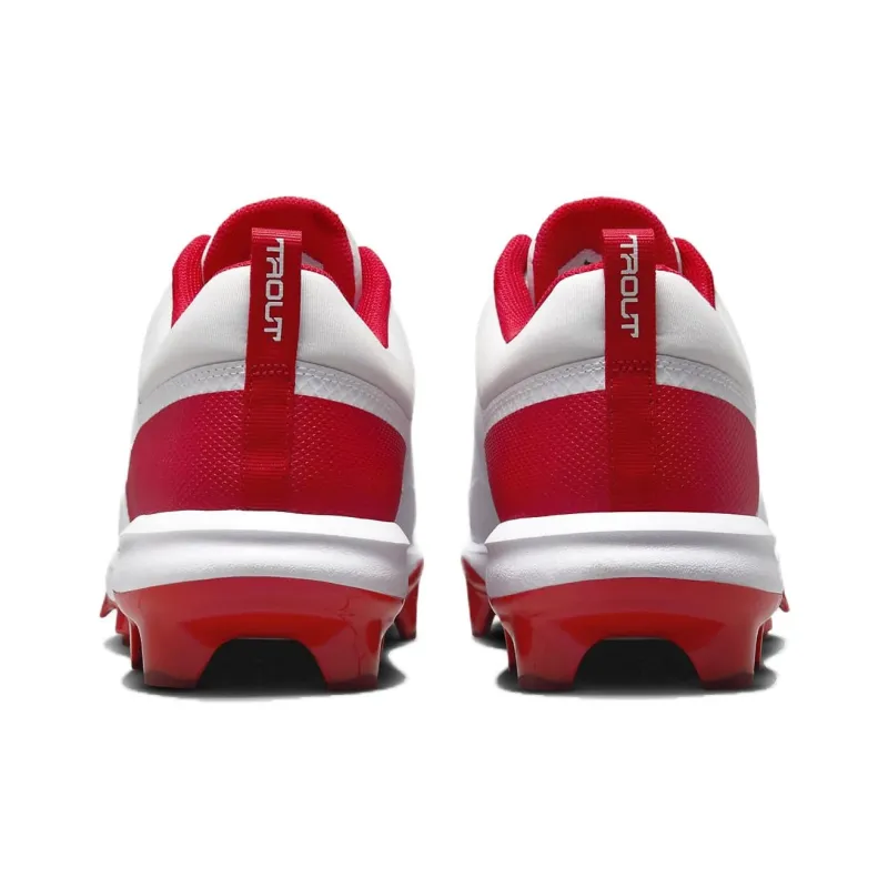 Nike Force Trout 9 Pro Mcs White Team Red Pure Platinum University Red-4