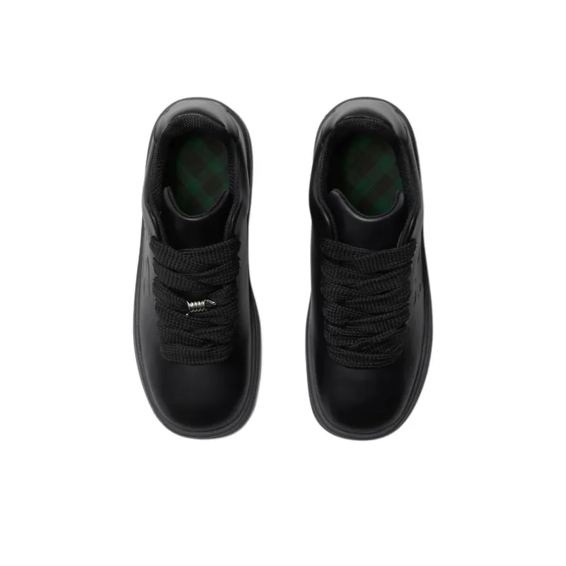 Burberry Box Leather Sneakers-3