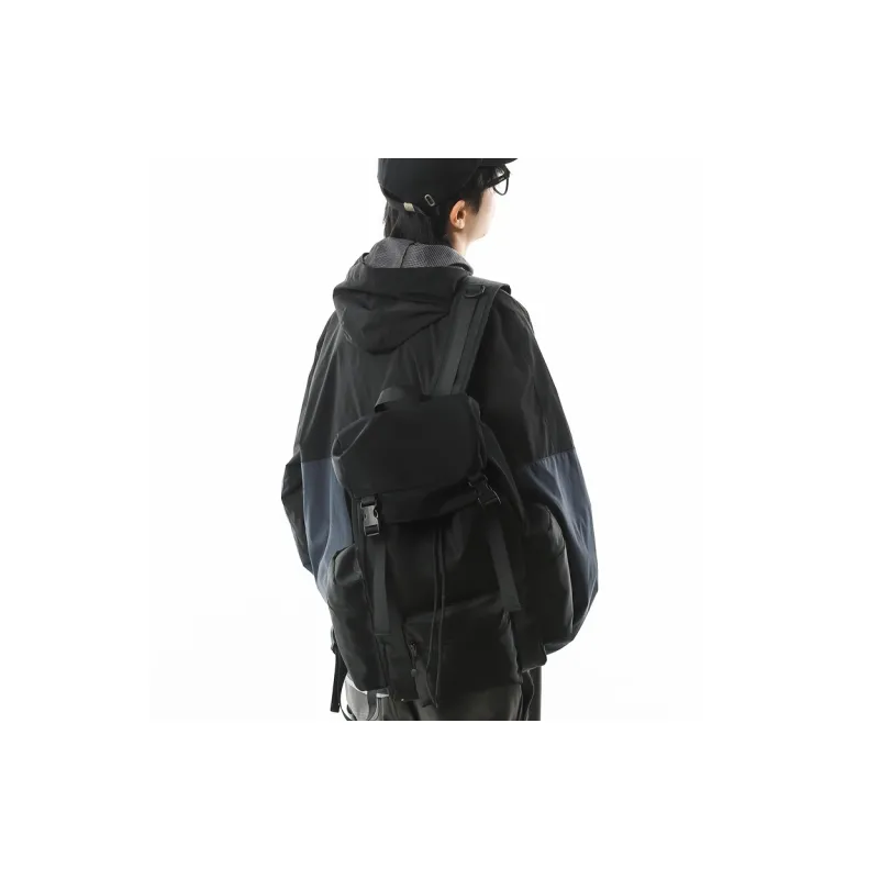 Wenpercy Nylon Backpack Regular Unisex Multicolor-1