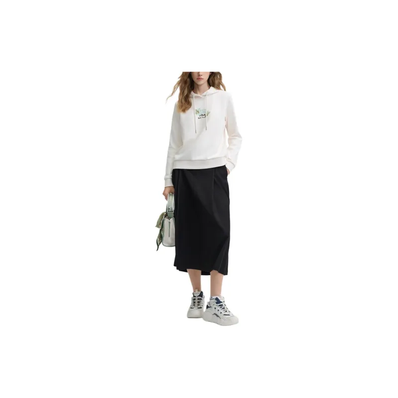 FILA x LUSUO Sweatshirt Women's Oatmeal Beige-3