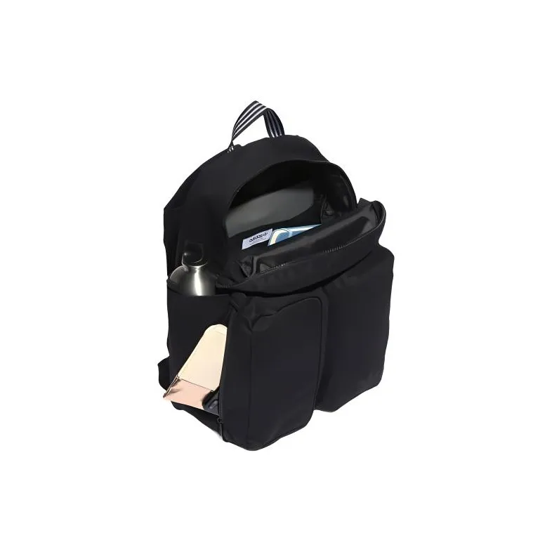 Adidas Cotton Twill Backpack Regular Unisex Black-4