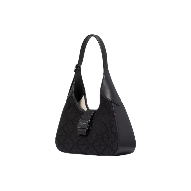 Kate Spade Cow Leather Handbag, Shoulder Bag Trumpets Women's Black-1