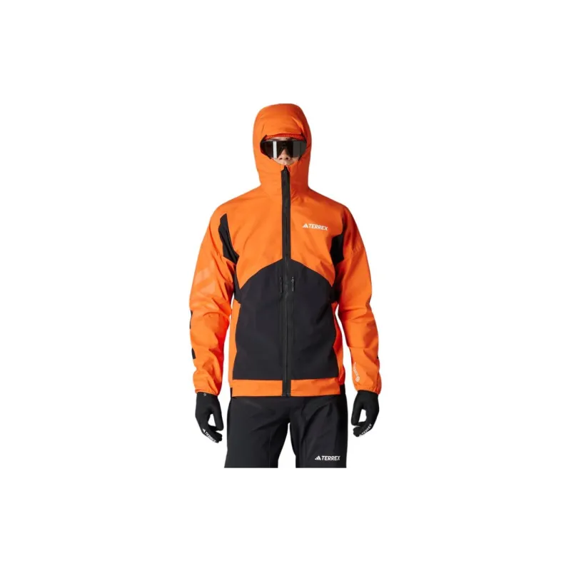 Adidas Jackets Coats Men's Semi-impact Orange/Black-1