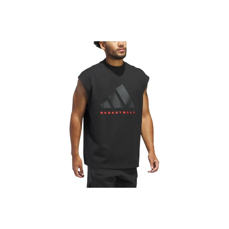 Adidas Free Shipping With AdiClub Adidas Basketball Sleeveless Tee Gender Neutral-2
