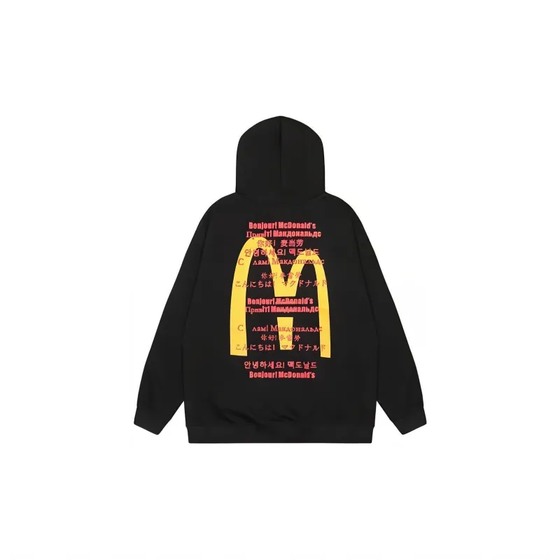 Zonibom Sweatshirt Unisex Women's Black-1