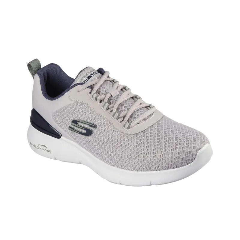 Skechers Skech Air Dynamight Abrasion Resistant Low Top Casual Shoes Men's Taupe-2