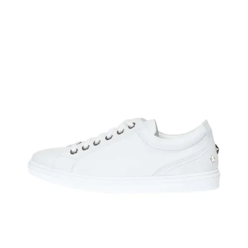 Jimmy Choo Low-Top Skateboard Shoes Men's White