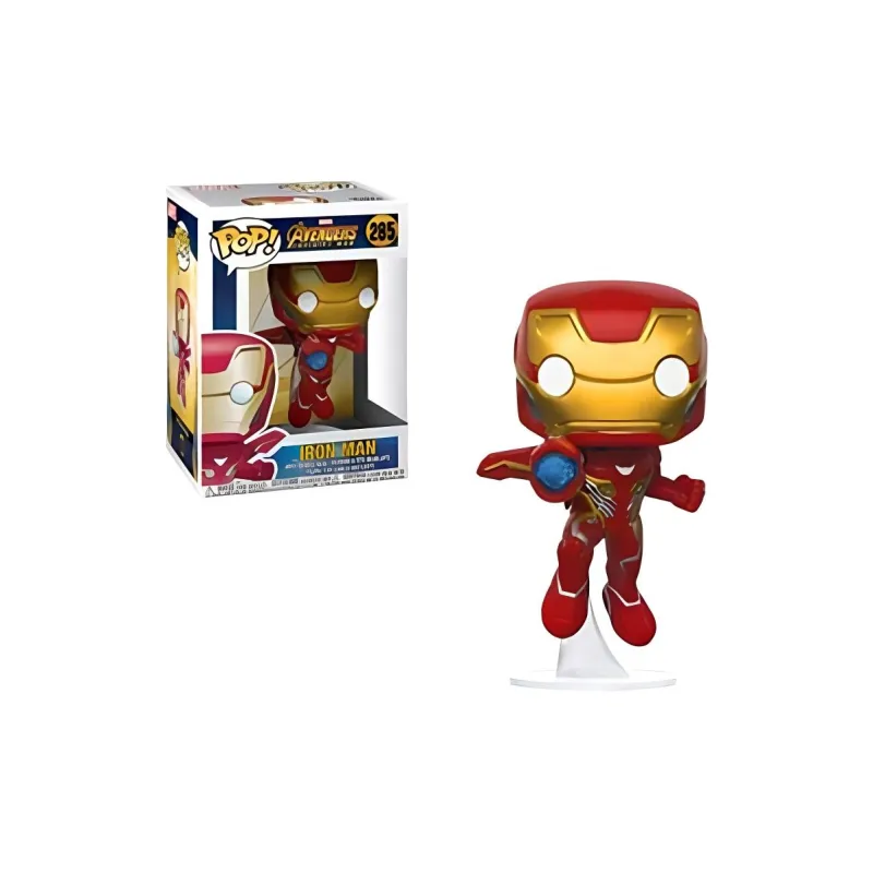 Funko POP! Collection Marvel Movie The Avengers 3 Iron Man Chibi Figures-2
