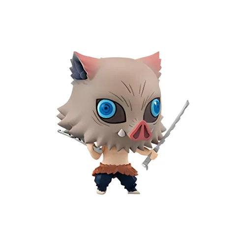 MegaHouse Mosquito Coil Eyes! Demon Slayer  Kimetsu No Yaiba Inosuke Hashibira Chibi Figures