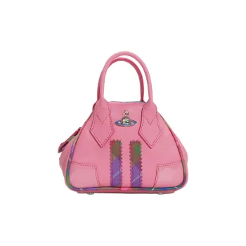 Vivienne Westwood Leather Shoulder Bag, Crossbody Bag, Handbag Mini Women's Pink