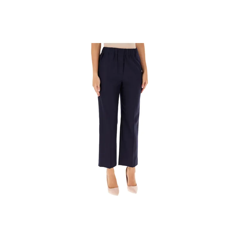 WEEKEND MaxMara High Waist Straight Leg Trousers-2