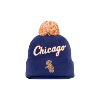 Nike Chicago White Sox Peak Men's Nike Mlb Cuffed Pom Beanie