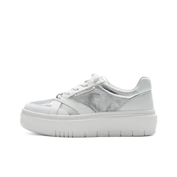 CINDY C ERIC Low Top Skateboard Shoes Women's White