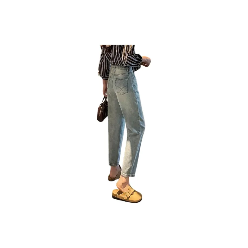Tonlion Jeans Women's Vintage Blue-3