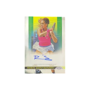 PANINI 2024 Topps Chrome Tennis, Montgomery, Signature, Player Card, Card Condition Guaranteed Sports Cards 1 Pc
