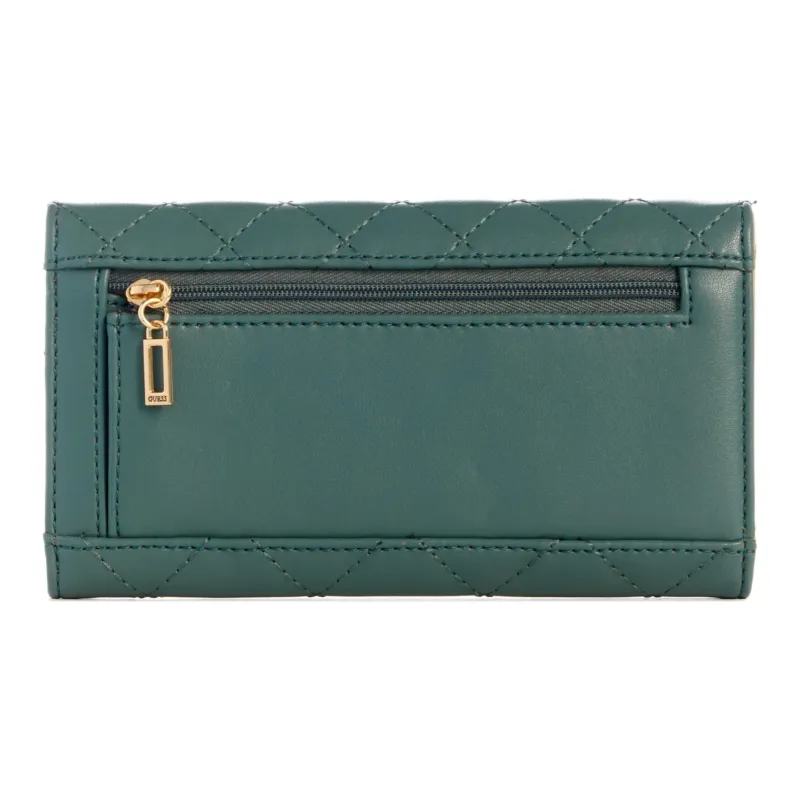 GUESS Artificial Leather Wallet Regular Women's Green-1