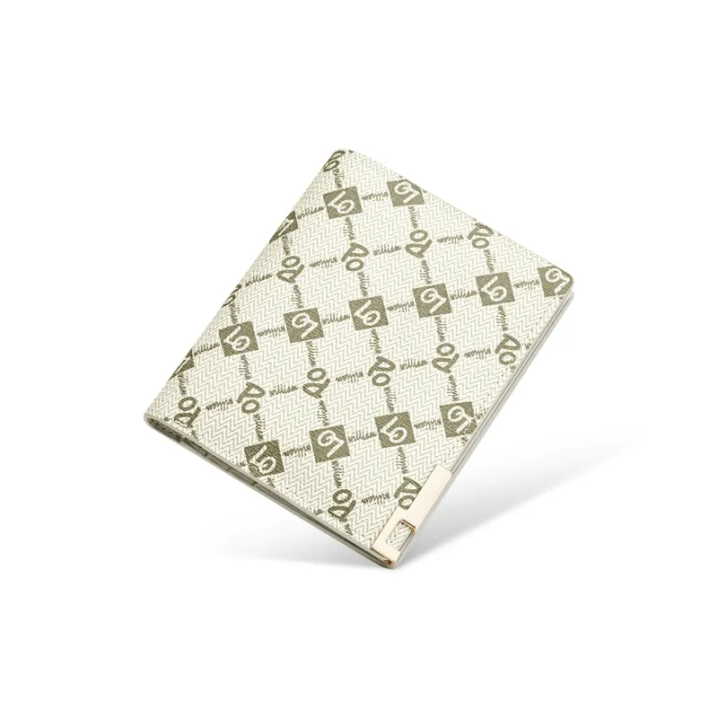 WilliamPOLO PVC Wallet Women's White-3