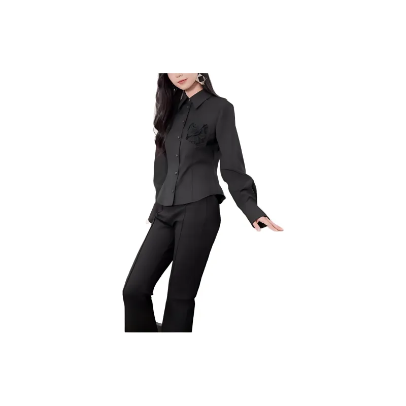 BESIONIA FW24 Shirt Women's Black-4