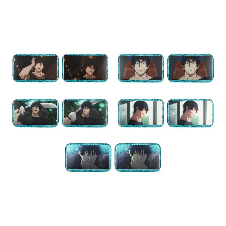 BOOM COMIC Jujutsu Kaisen Season 2 Chapter Of Jade Blind Draw Prism Satoru Gojo Black Extremely Badges-3
