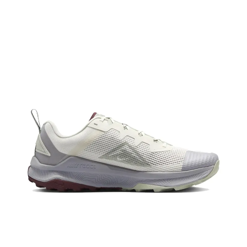 Nike Wildhorse 8 Anti Slip Wear Resistant Low Top Running Shoes Men's White-1