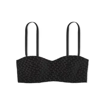 Victoria's Secret VSX Style! VSX Elevate Logo Mesh Balconette Sports Bra / B Bra Women's Black