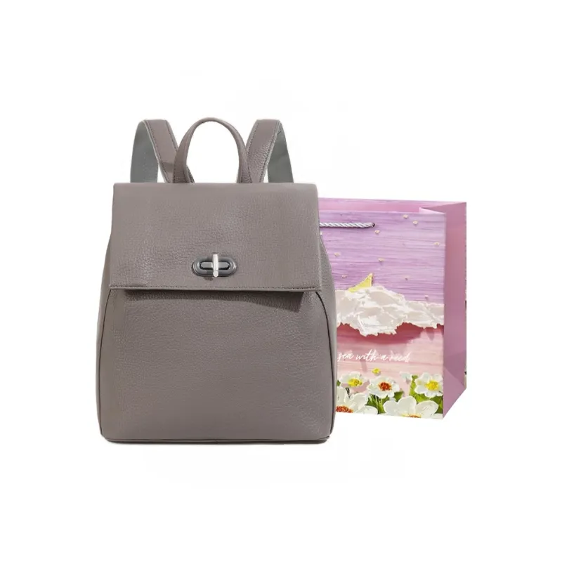 Bansusu PU Carry Backpack Regular Women's Brown/Coffee/Gray/Black/Khaki-10