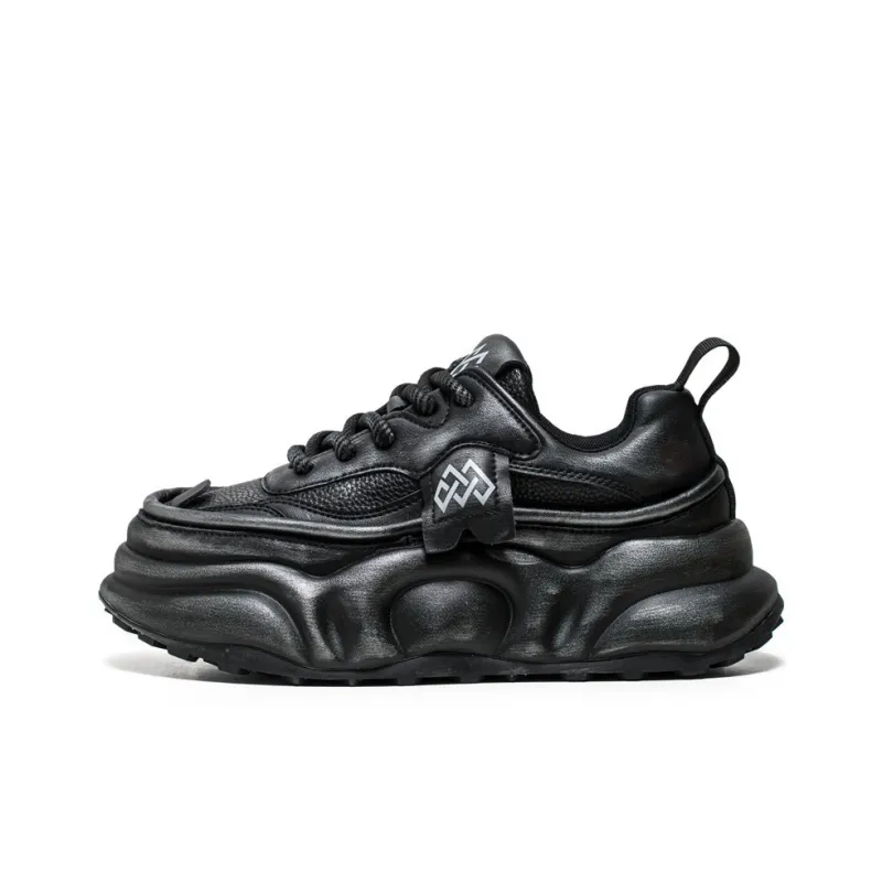 TROADLOP Cushioning Waterproof Coverage Height Increasing Chunky Sneakers Men's-0