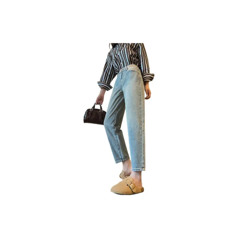 Tonlion Jeans Women's Vintage Blue-1