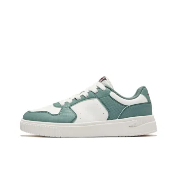 Erke Sky Comfort Anti Slip Wear Resistant Low Top Skateboard Shoes Men's Microcrystal White Sage Leaves